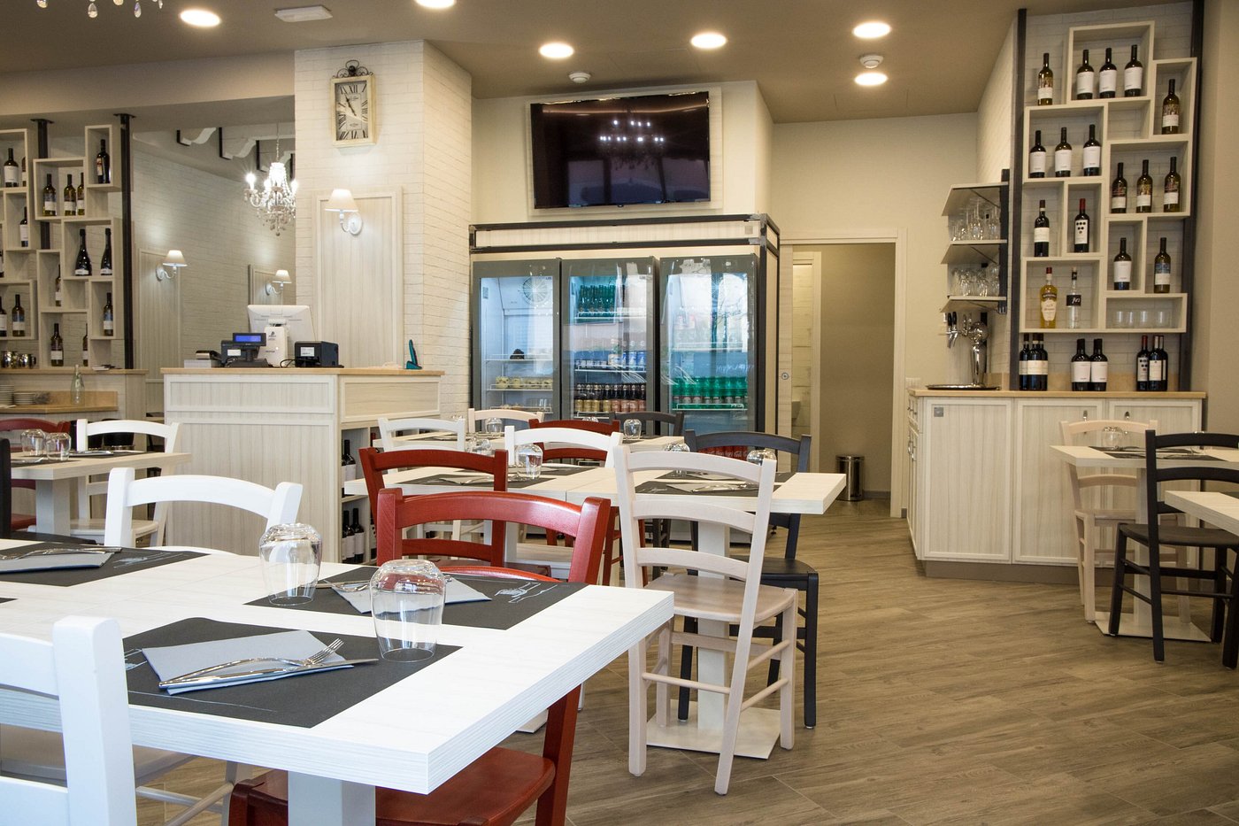 La sala del ristorante